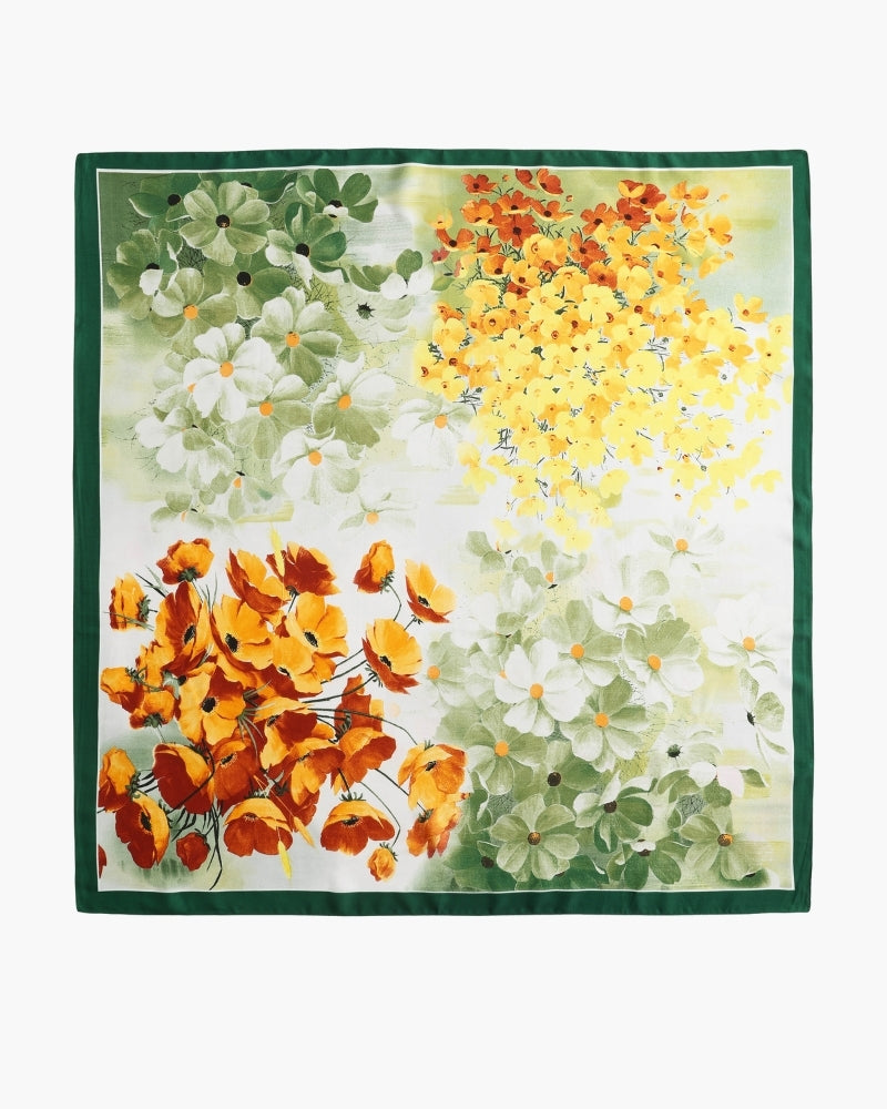Miano® | Foulard impressionniste Old Money Garden