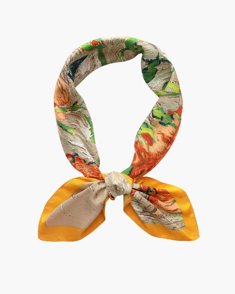 Miano® | Foulard impressionniste Old Money Garden