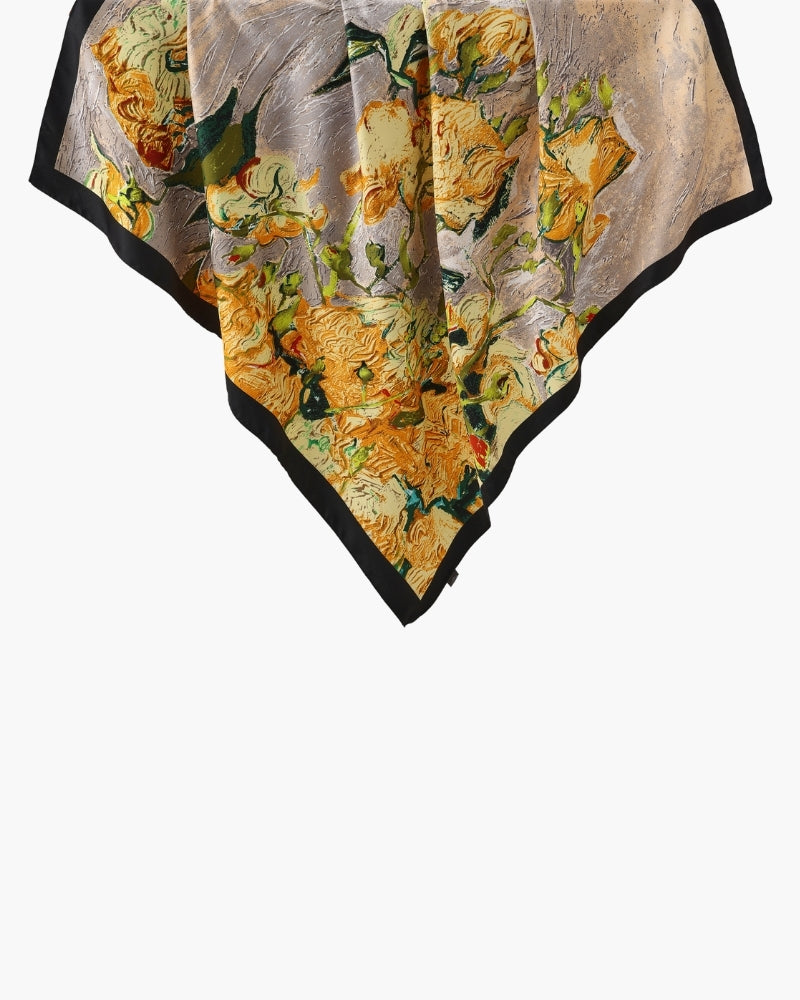 Miano® | Foulard impressionniste Old Money Garden