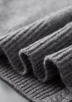 Miano® | CARDIGAN BISTEPIS À FERMETURE ÉCLAIR EN LAINE MÉRINOS