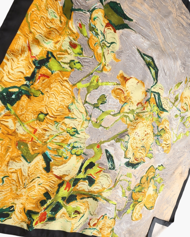 Miano® | Foulard impressionniste Old Money Garden
