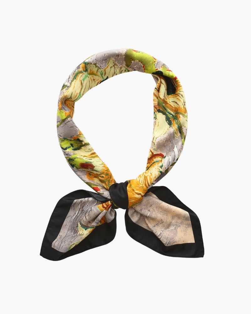 Miano® | Foulard impressionniste Old Money Garden