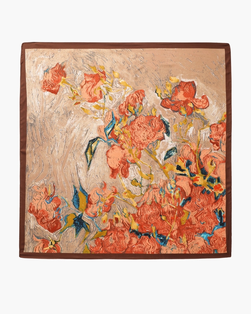 Miano® | Foulard impressionniste Old Money Garden