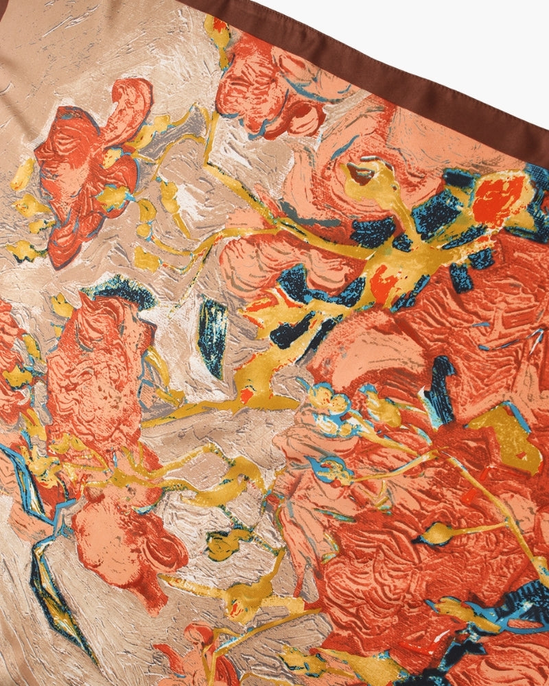 Miano® | Foulard impressionniste Old Money Garden