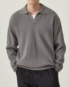 Miano® | Knit Polo Sweater