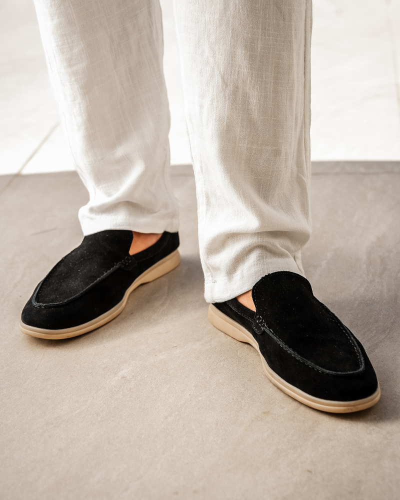 Miano® | Mocassins en daim haut de gamme Old Money