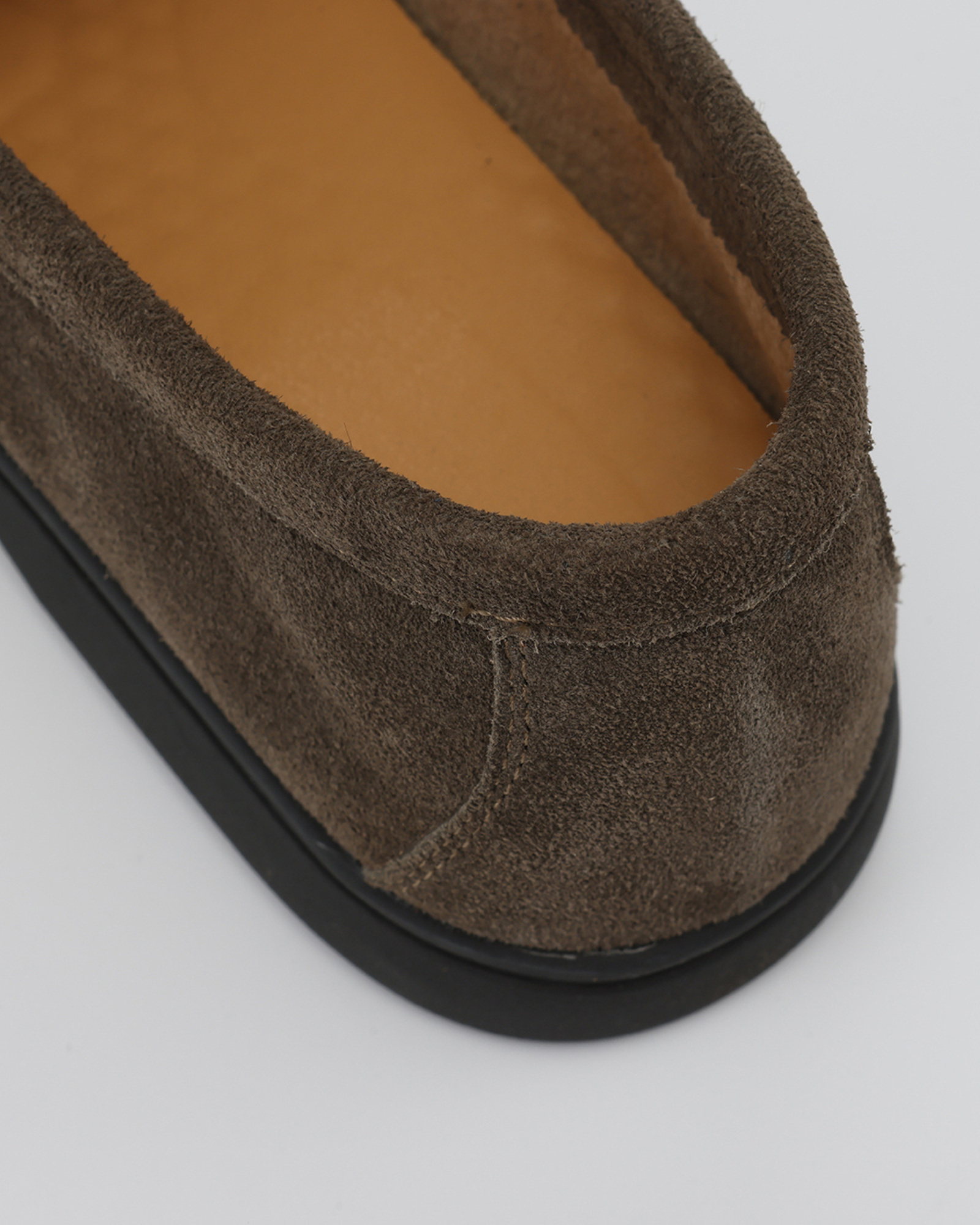 Miano® | Mocassins en daim haut de gamme - Semelles noires