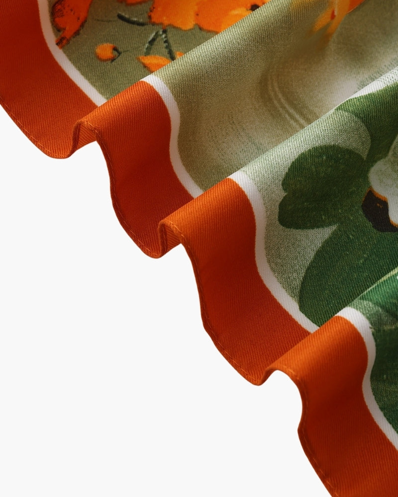 Miano® | Foulard impressionniste Old Money Garden