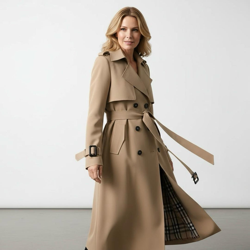 Miano® | Ophélie™ | Trench-coat is elegant in timeless style