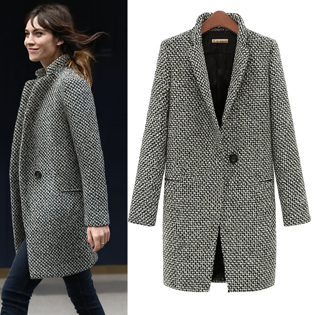 Miano® |  Manteau Claudia élégant pour l'automne et l'hiver
