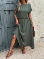 Miano® | Ensemble D'été Reina - Top &amp; Jupe En Lin