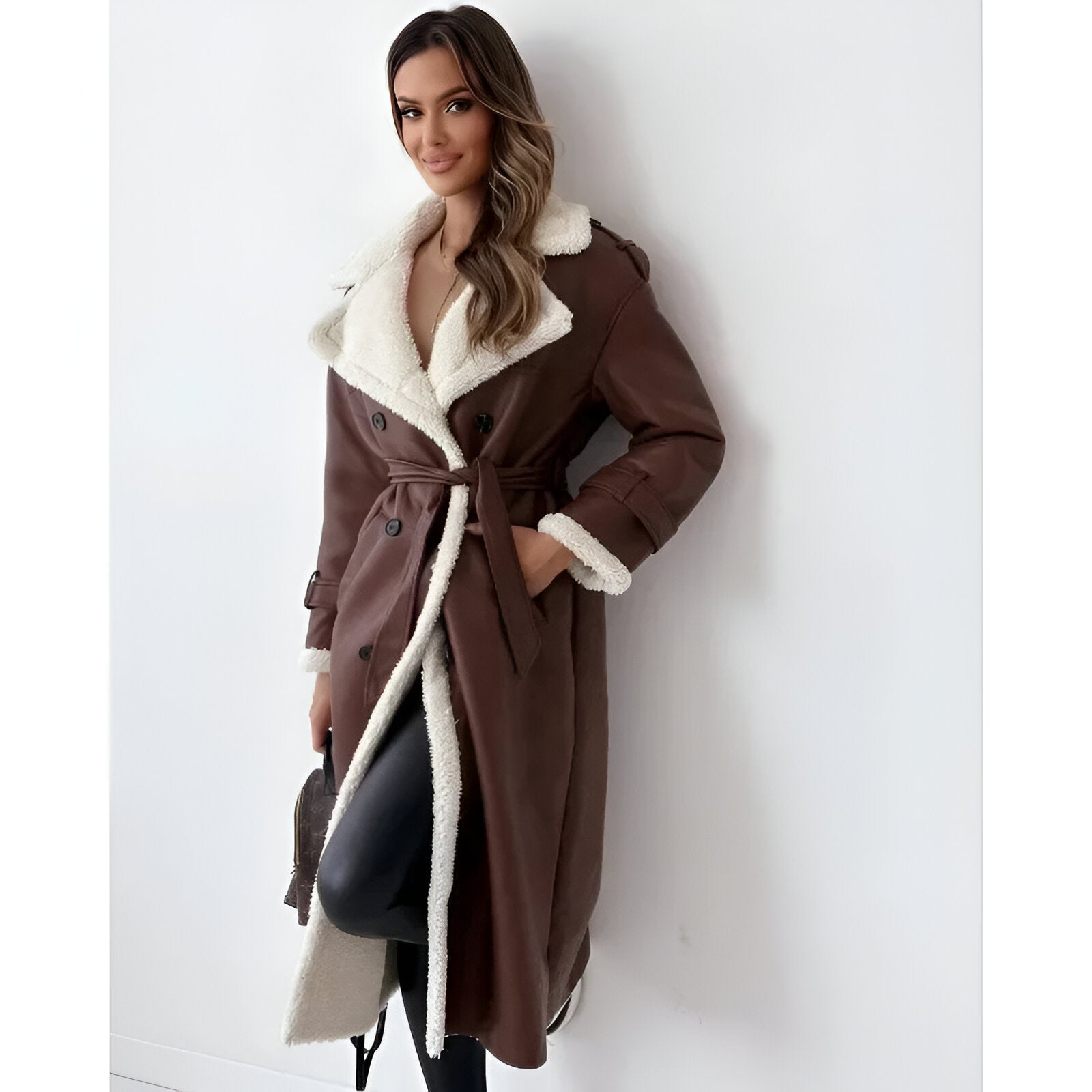 Miano® |  Manteau Irine Long En Fourrure