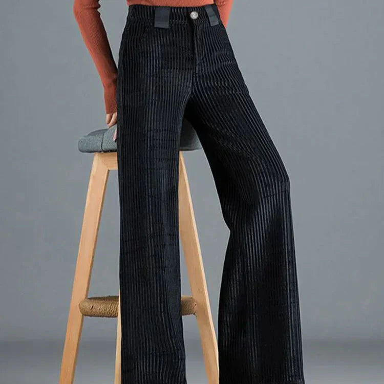 Miano® | Mathilde™ | Pantalon Vintage en Velours Côtelé