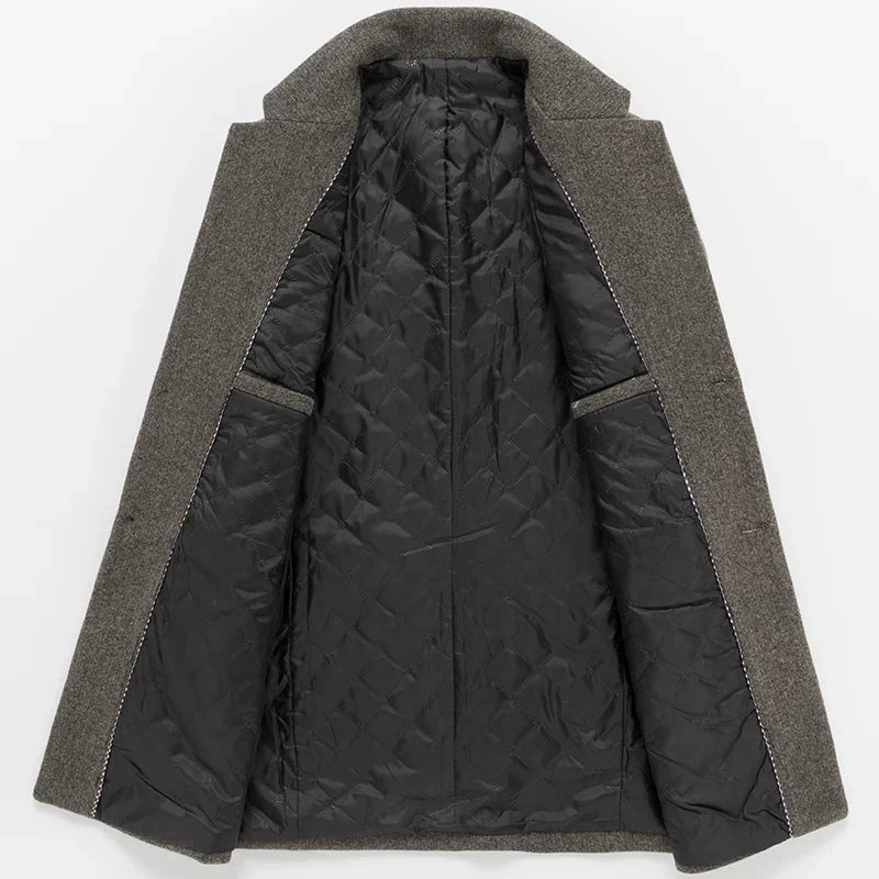 Miano® | Manteau en laine mélangée Harris