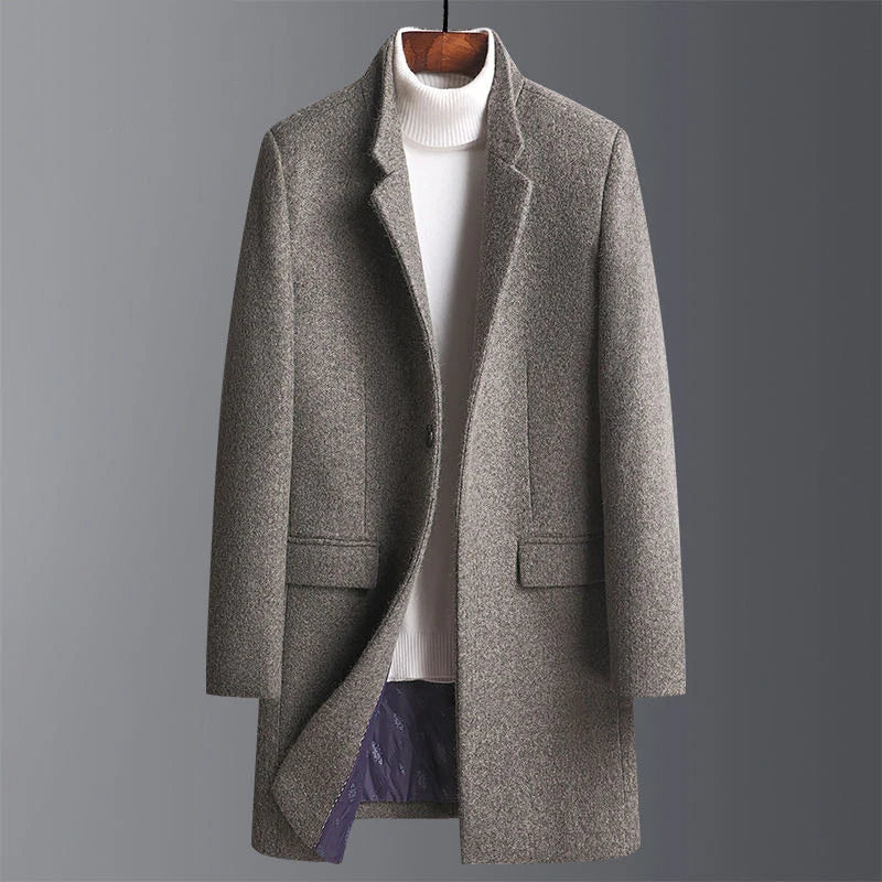 Miano® | Manteau en laine mélangée Harris