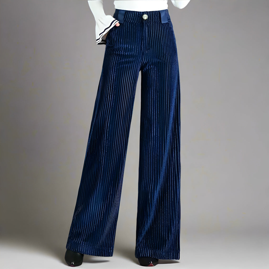 Miano® | Mathilde™ | Pantalon Vintage en Velours Côtelé