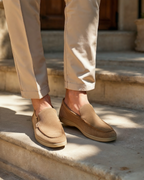 Miano® | Mocassins en daim haut de gamme Old Money