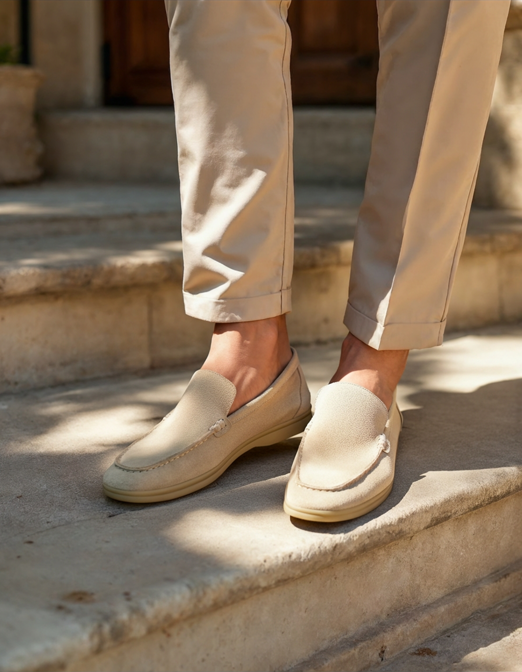 Miano® | Mocassins en daim haut de gamme Old Money