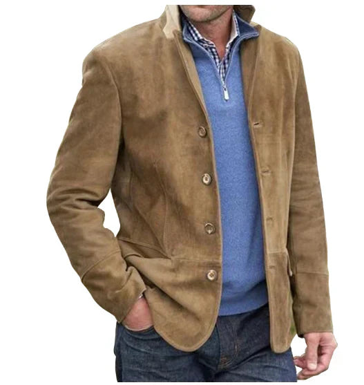 Miano® |  Veste pour homme style vintage – Avec patte de boutonnage classique