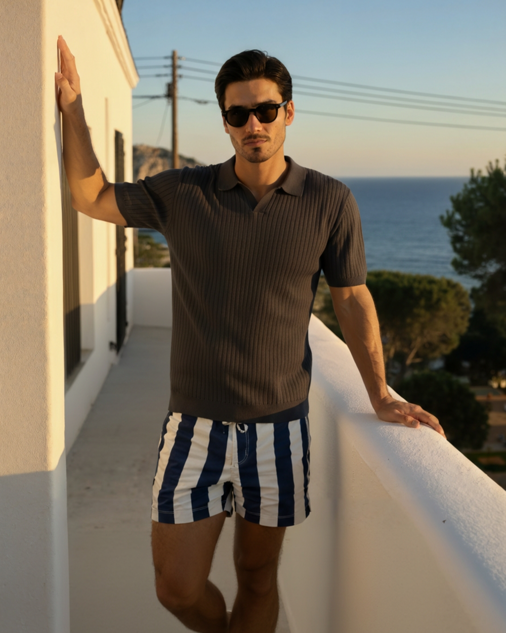 Miano® | Polo côtelé haut de gamme